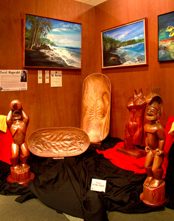 Big Island Native Hawaiian Art Exhibition: Prince Kuhio Plaza